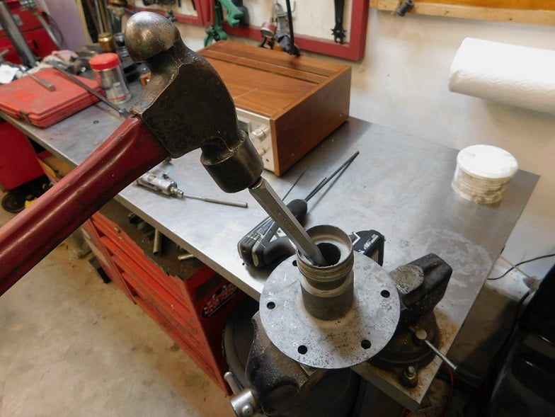 Front Wheel Hubs and Removing a Stuck Wheel Bearing Race Model T Ford Fix